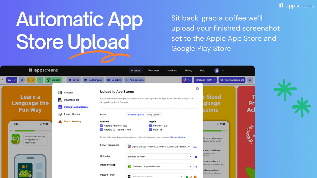 AppScreens
