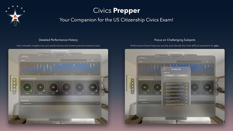 Screenshot of Civics Prepper