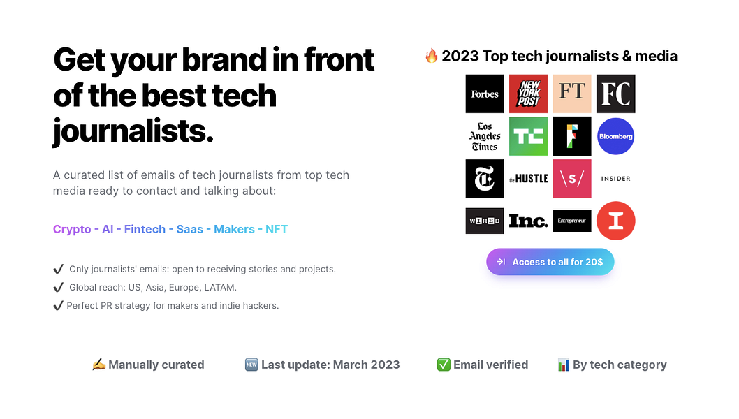 Tech media list by Kazum