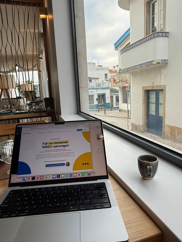 Screenshot of a user interface displaying a task management view titled 'WB: Sales Template' with a list of prospect items.