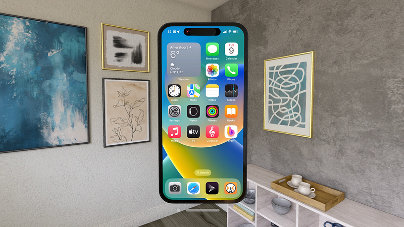 Screenshot of Bezel • Phone Mirroring