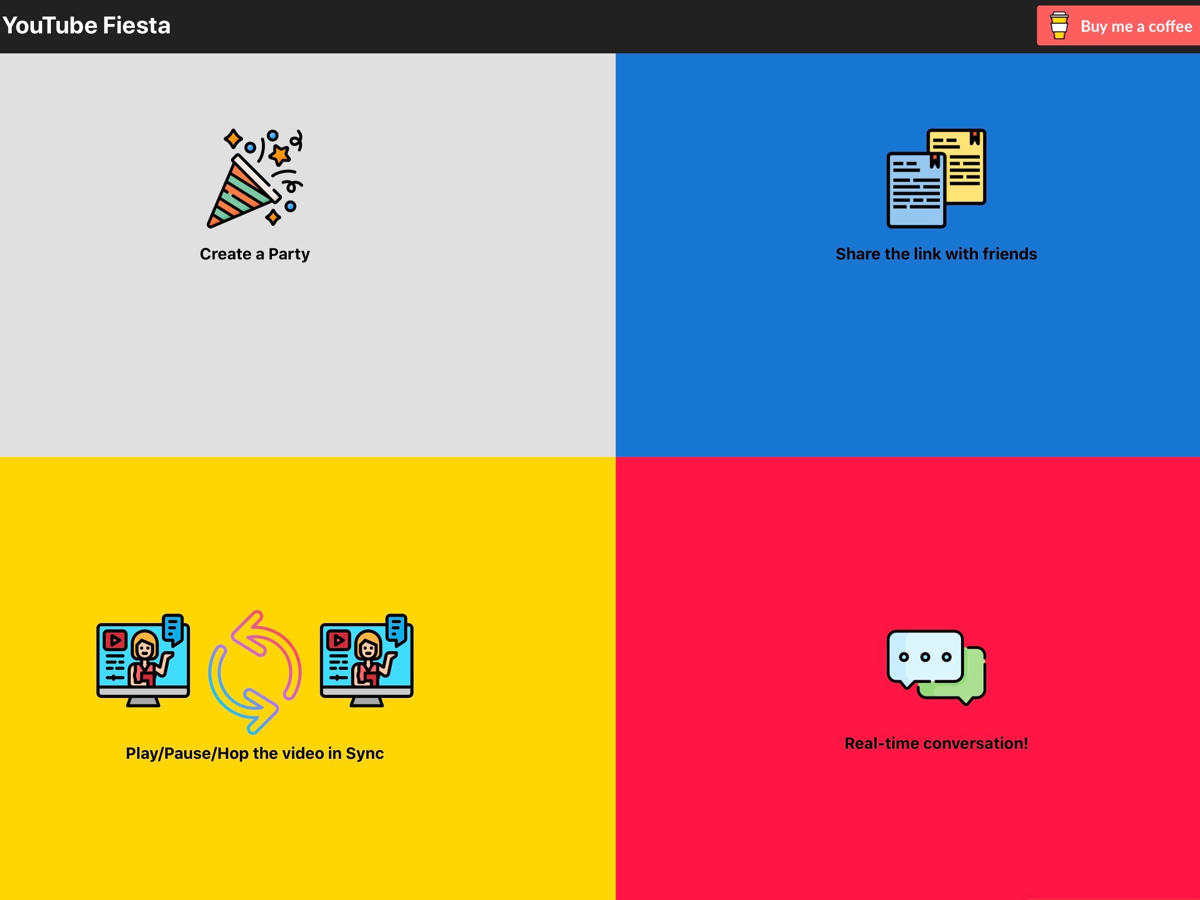 YouTube Party: Watch YouTube in sync with friends | BetaList