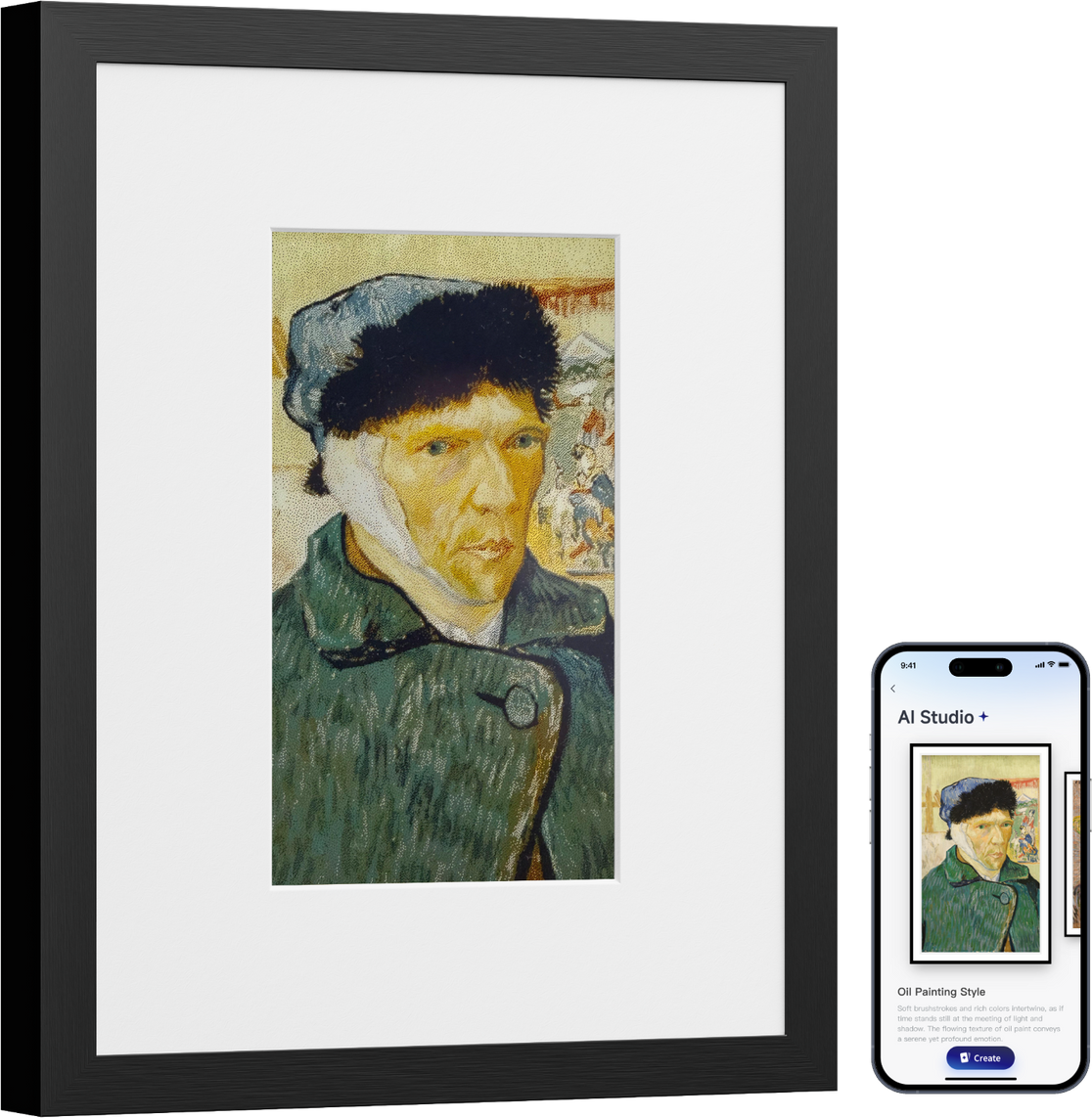 AI Art Frame