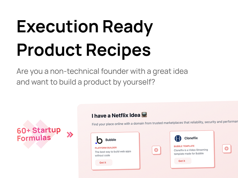 Startup Recipes