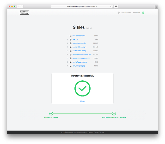 Sendsecure.io