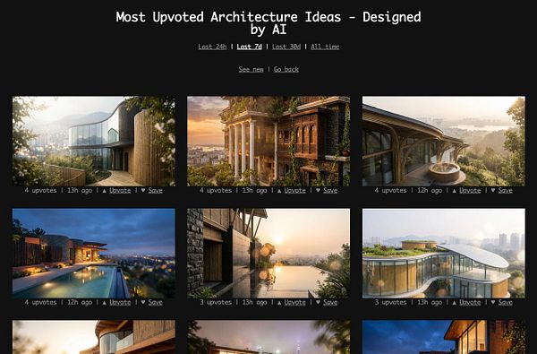 A graphical chart illustrating voting patterns for top houses over the last 24 hours, 7 days, and 30 days with different colored bars representing various data points.