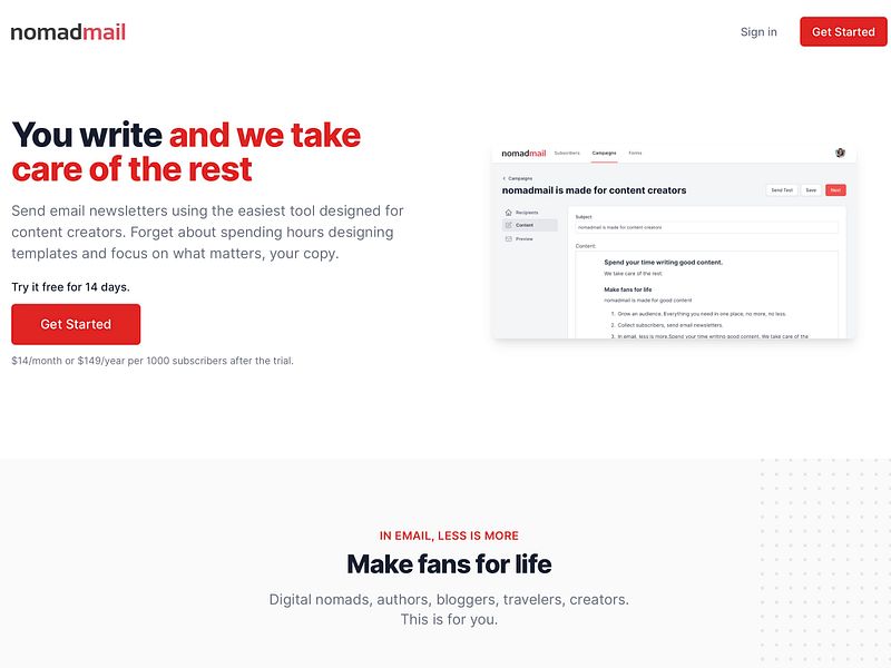 nomadmail
