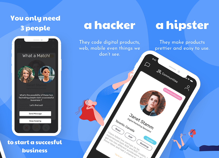Founded - Startup Matchmaking