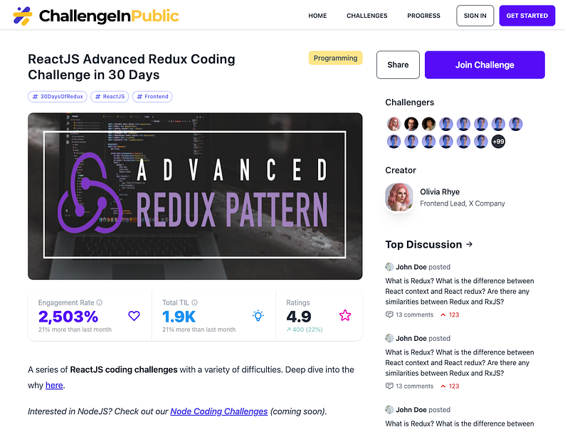 ChallengeInPublic