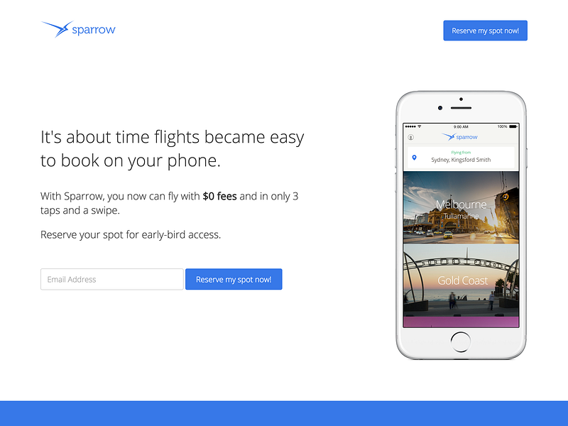Sparrow Flights