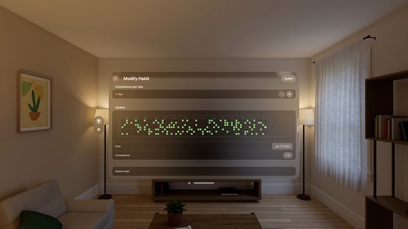 Screenshot of Habit Tracker: Daily Goals
