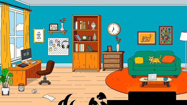 Concept art of a fantasy character themed around ice and winter elements.