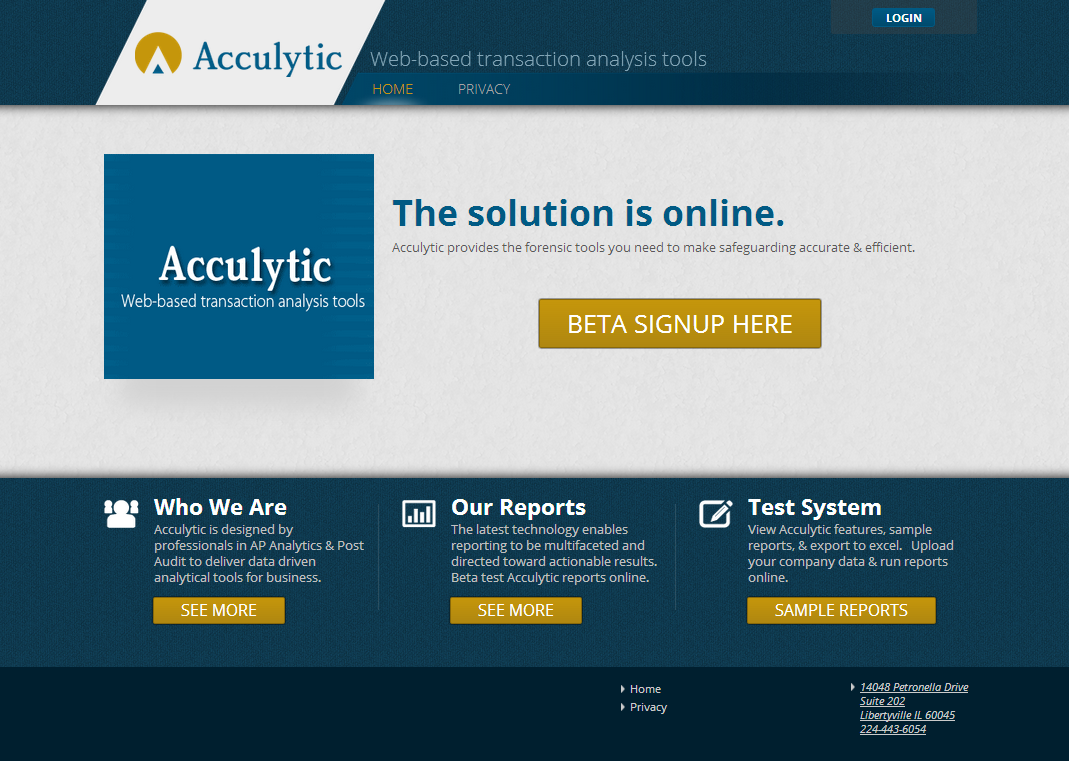 acculytic.com logo