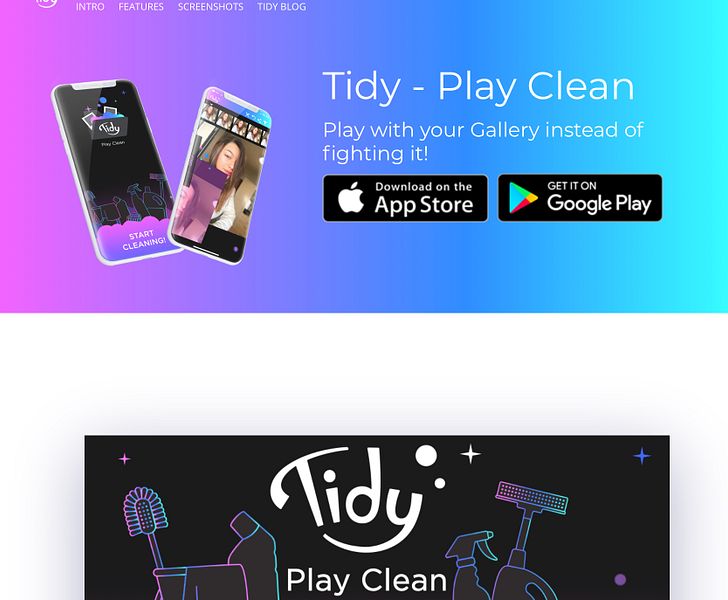 Tidy -Play Clean