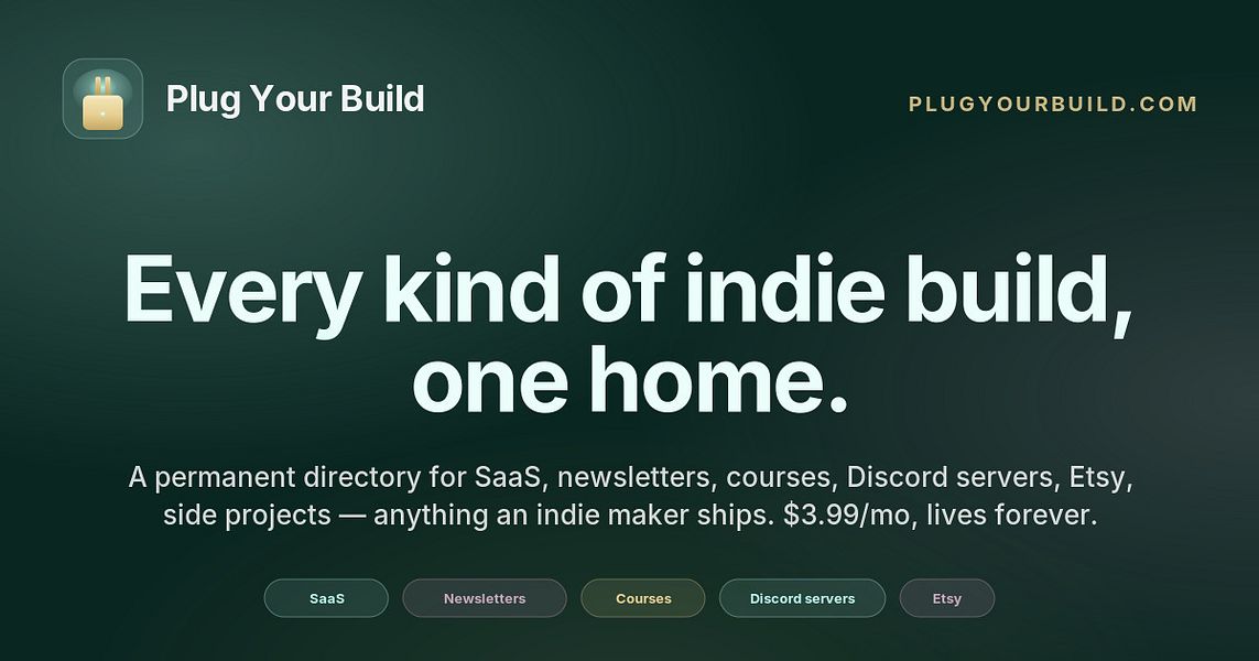 Plug Your Build