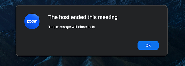 A screenshot of a Zoom meeting with five participants in a grid layout, including two women and two men, with the Zoom meeting interface visible.