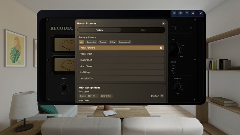 Screenshot of Recodec