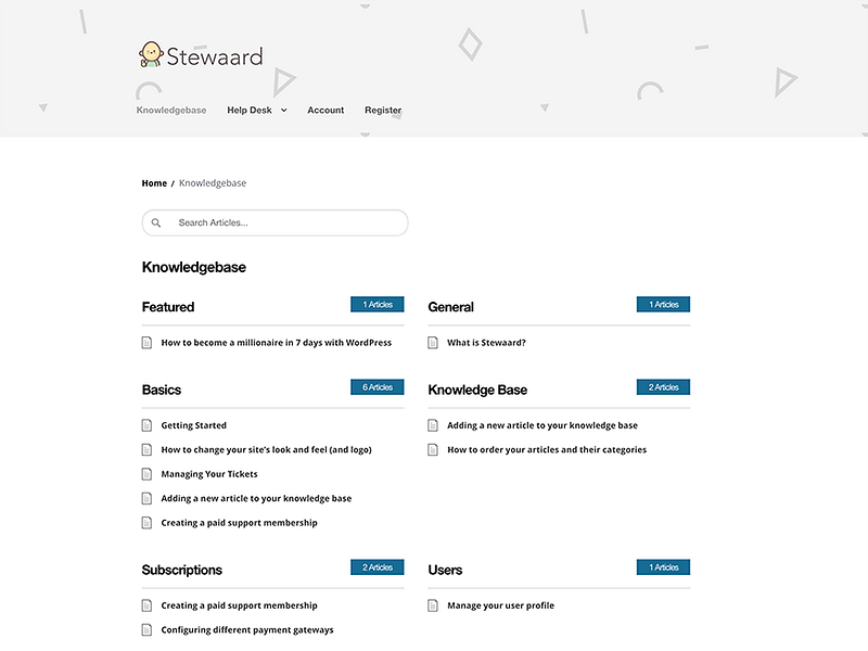 Stewaard