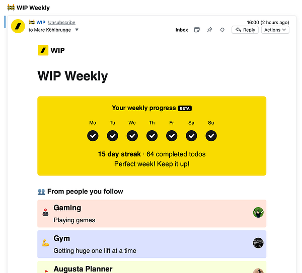 Screenshot of an email inbox showing multiple new promotional emails.