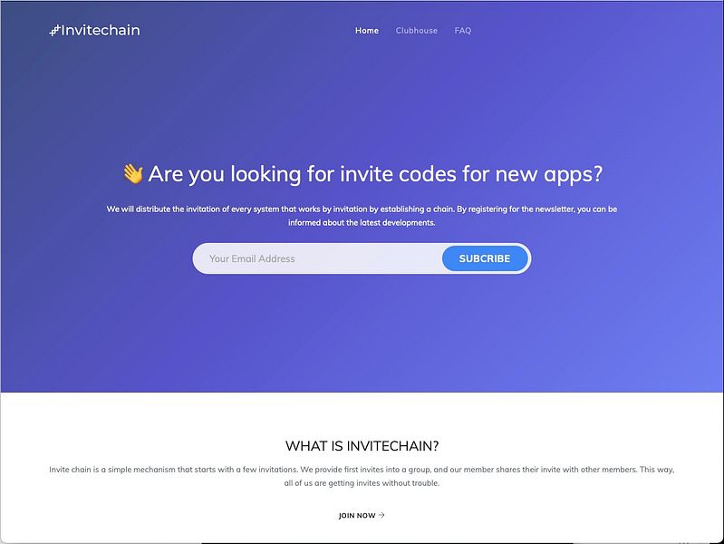 Invite Chain Group