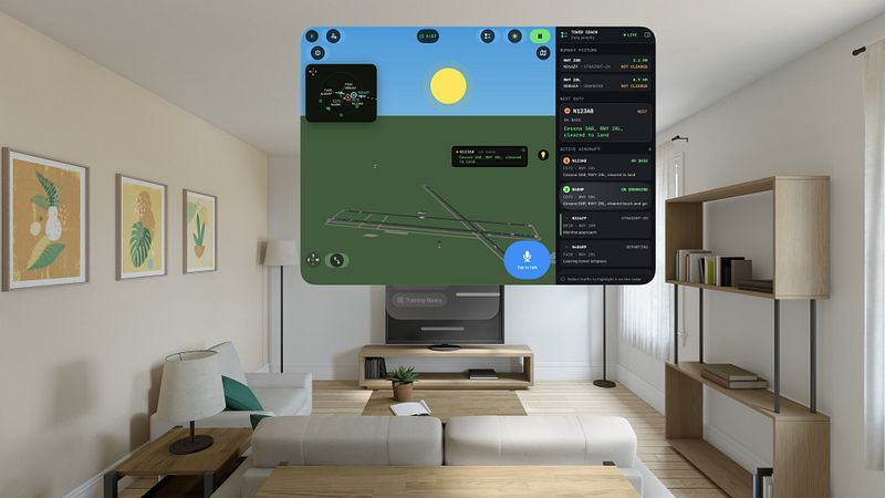 Screenshot of ATC Simulator - SeeYUH!