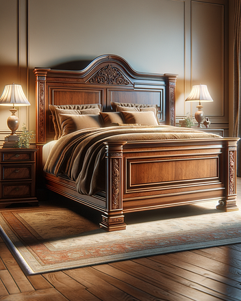 Footboard in interior design