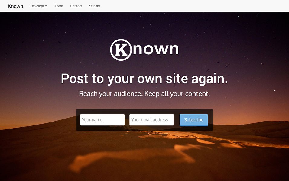 Known