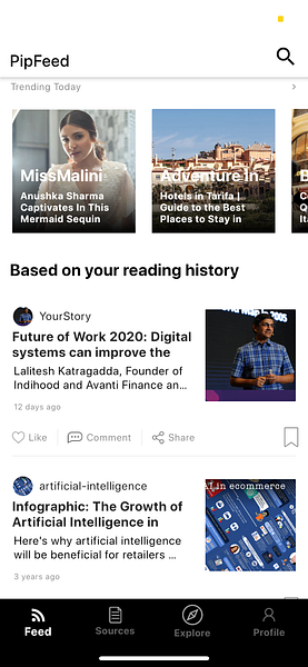 PipFeed