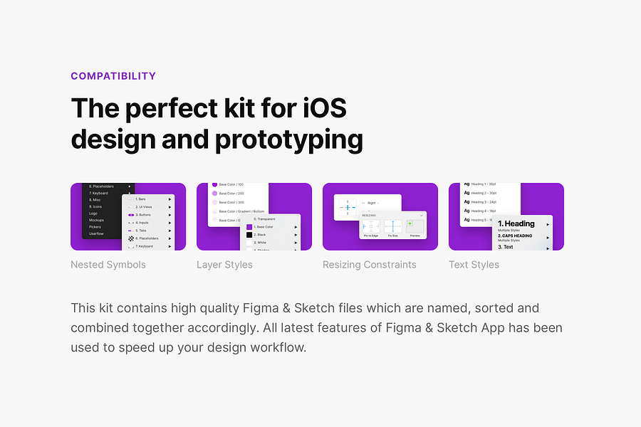 Fragments iOS Wireframing Kit