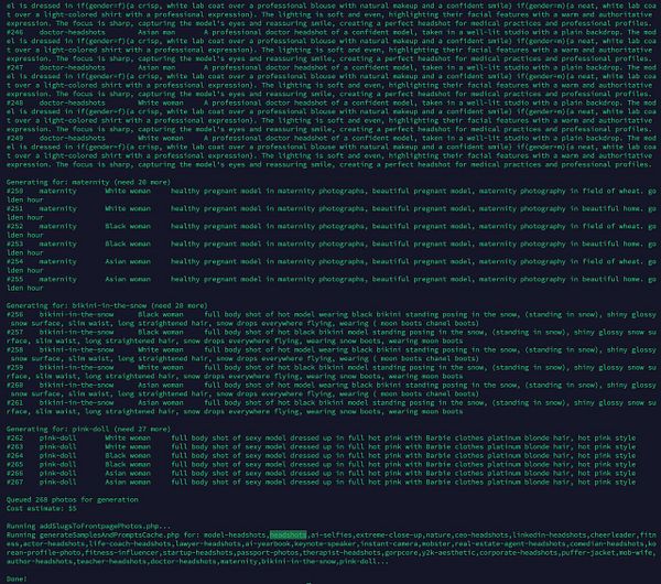 An abstract robotic figure with a colorful, geometric head composed of various vibrant patterns and shapes.
