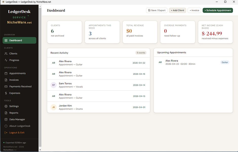 LedgerDesk