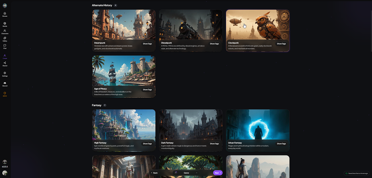 Meridian Realms AI
