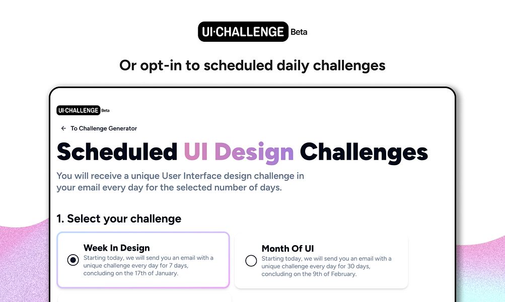 UI Challenges
