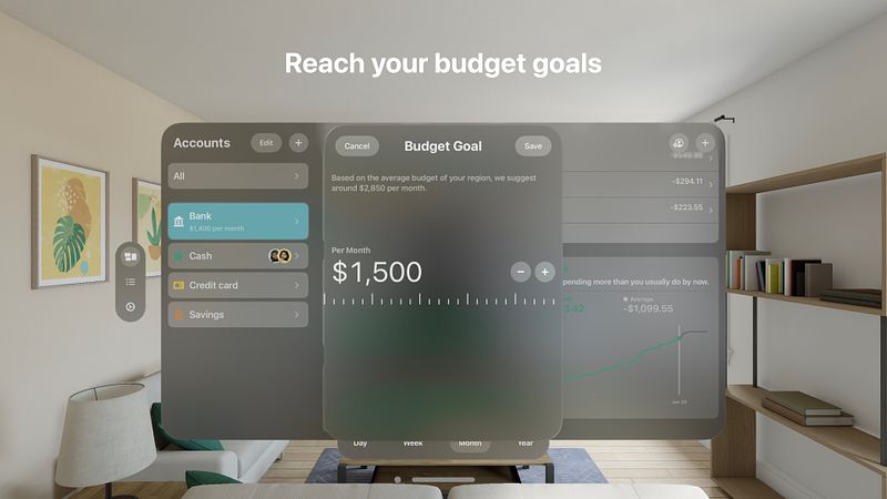 Screenshot of Fin - Budget Tracker