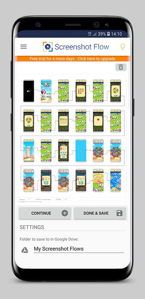 Screenshot Flow