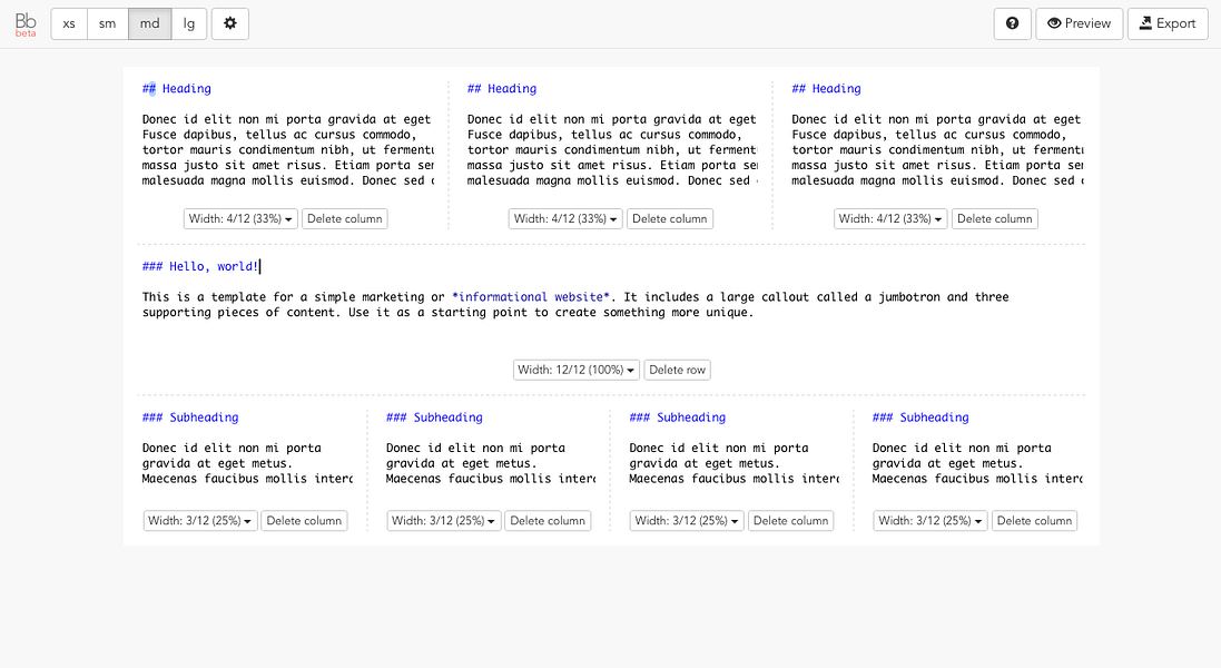 BuildBootstrap