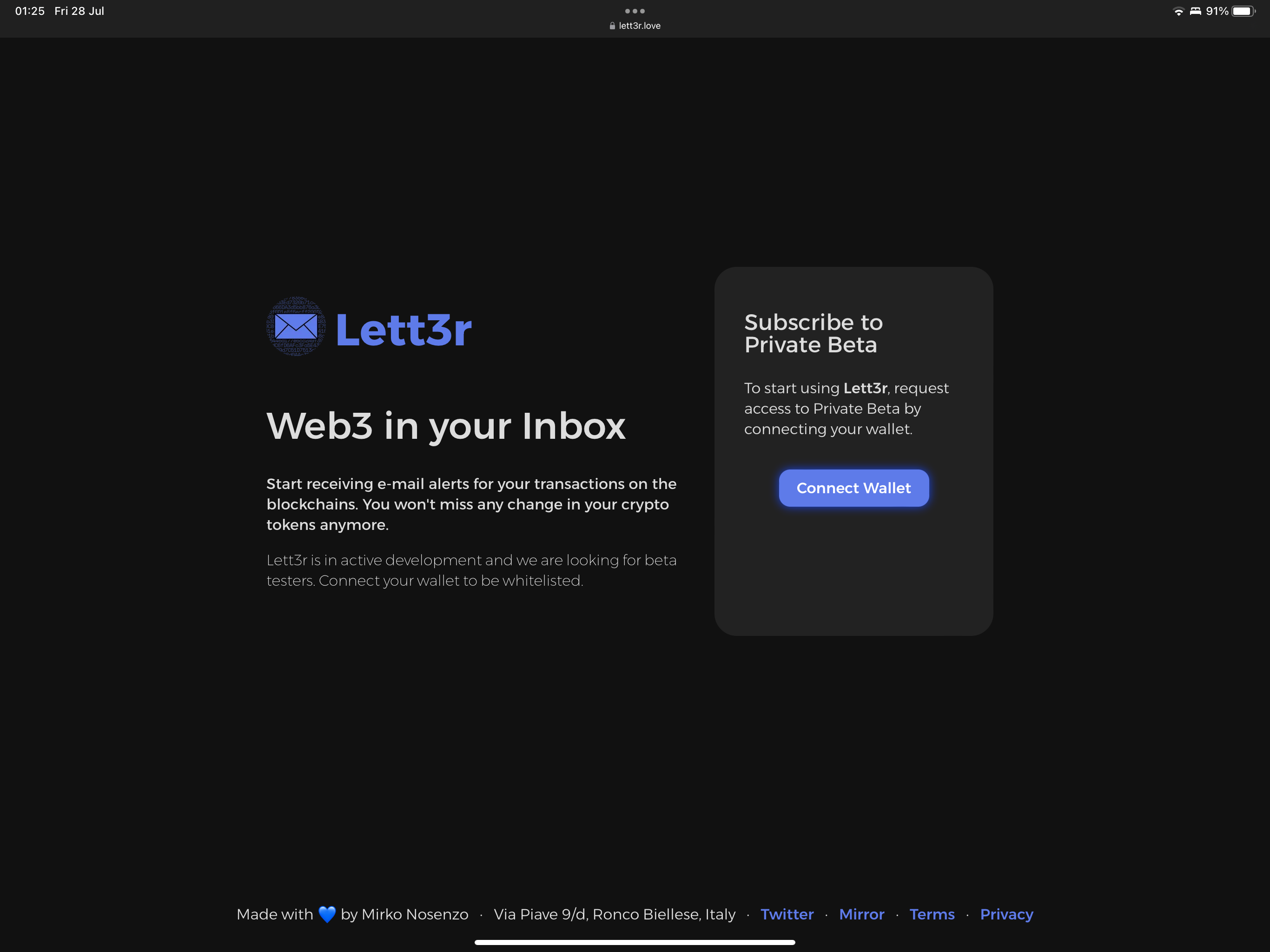 Lett3r