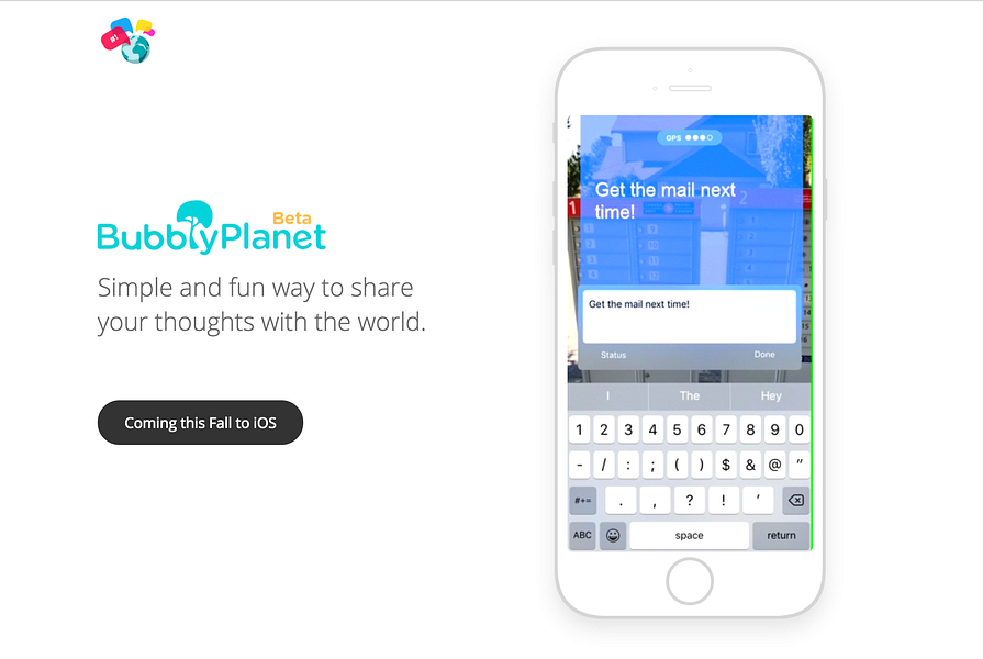 BubblyPlanet