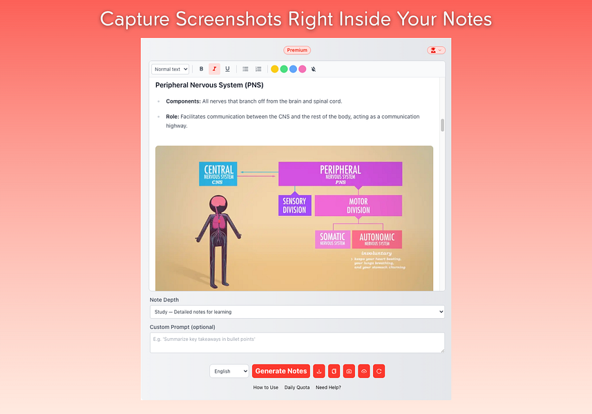 YT Notes