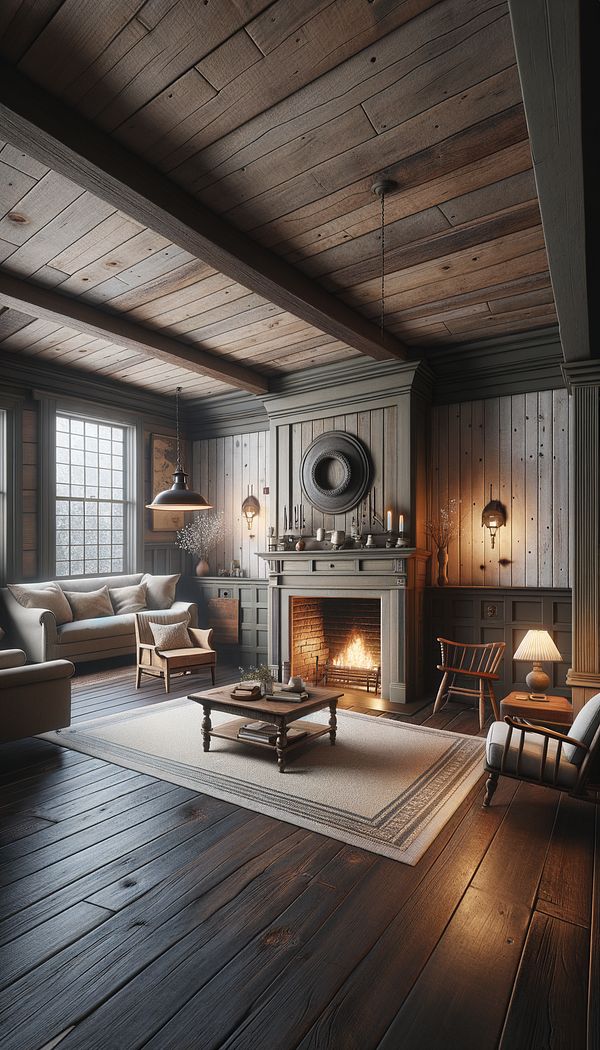 Room AI – What is American Colonial? (Interior Design explained) - Colonial And American History Inspired Penthouse Apartment Decorating Ideas