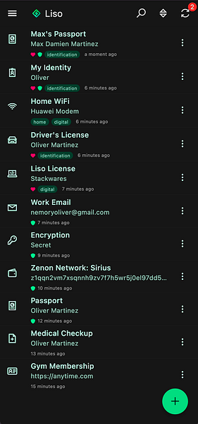 Liso Password Manager