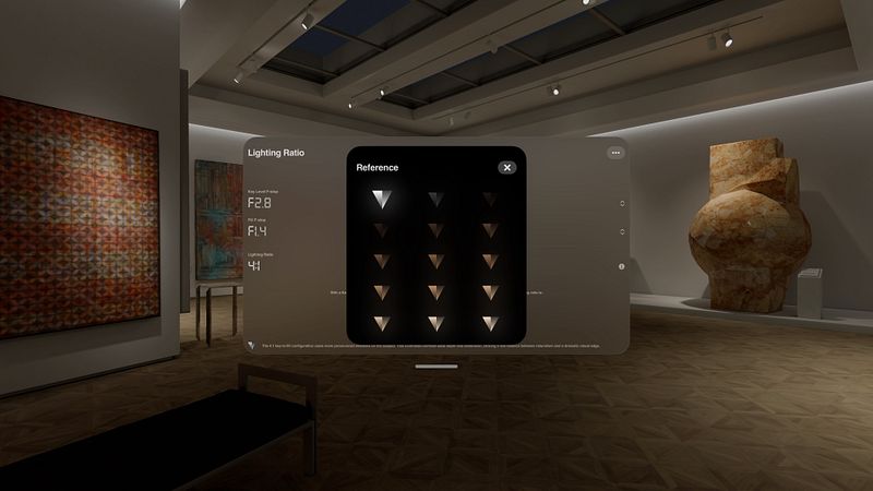 Screenshot of Lighting Ratio