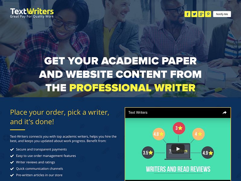 Text-Writers