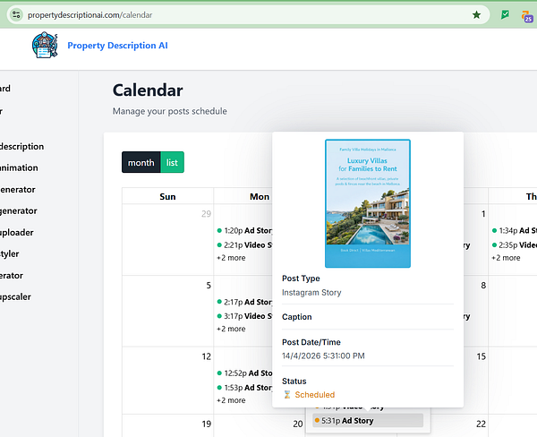 Cozy Mediterranean-style villa interior featuring a wooden dining table surrounded by chairs and vibrant decor.