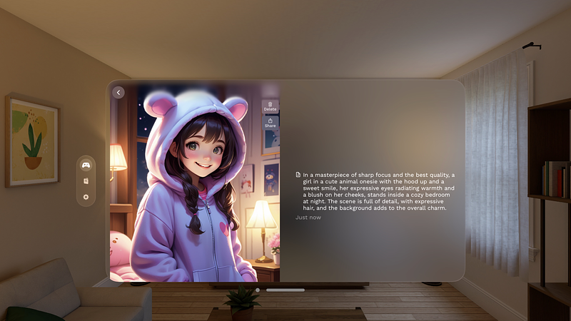Screenshot of Anime Waifu - AI Art Generator
