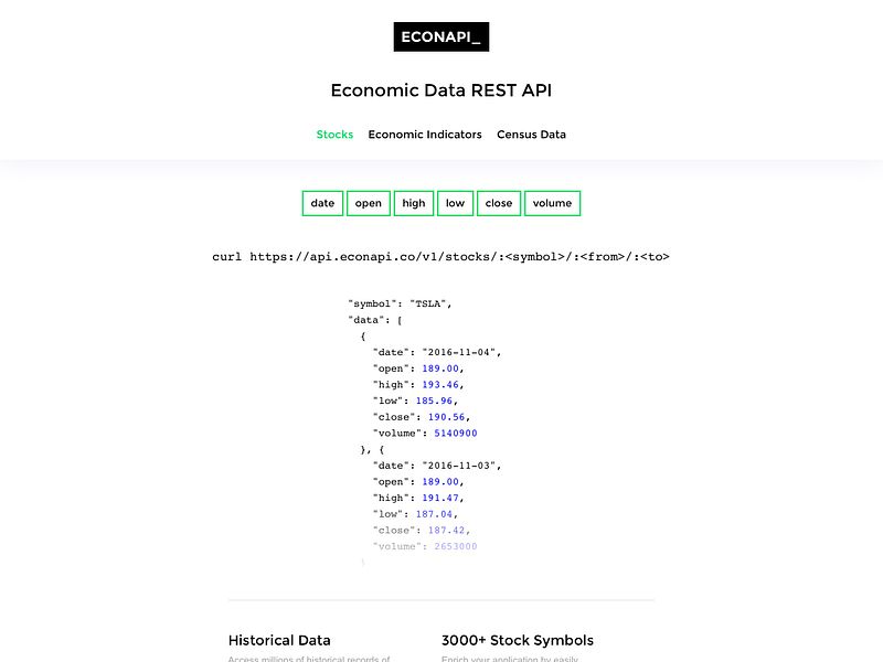 EconAPI