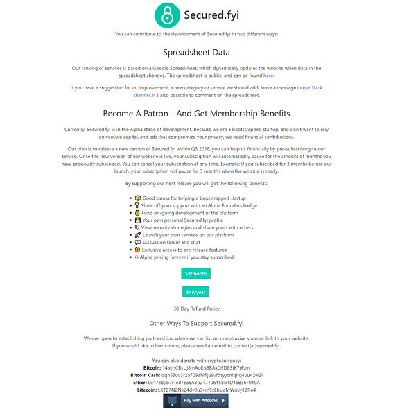 Secured.fyi - Alpha