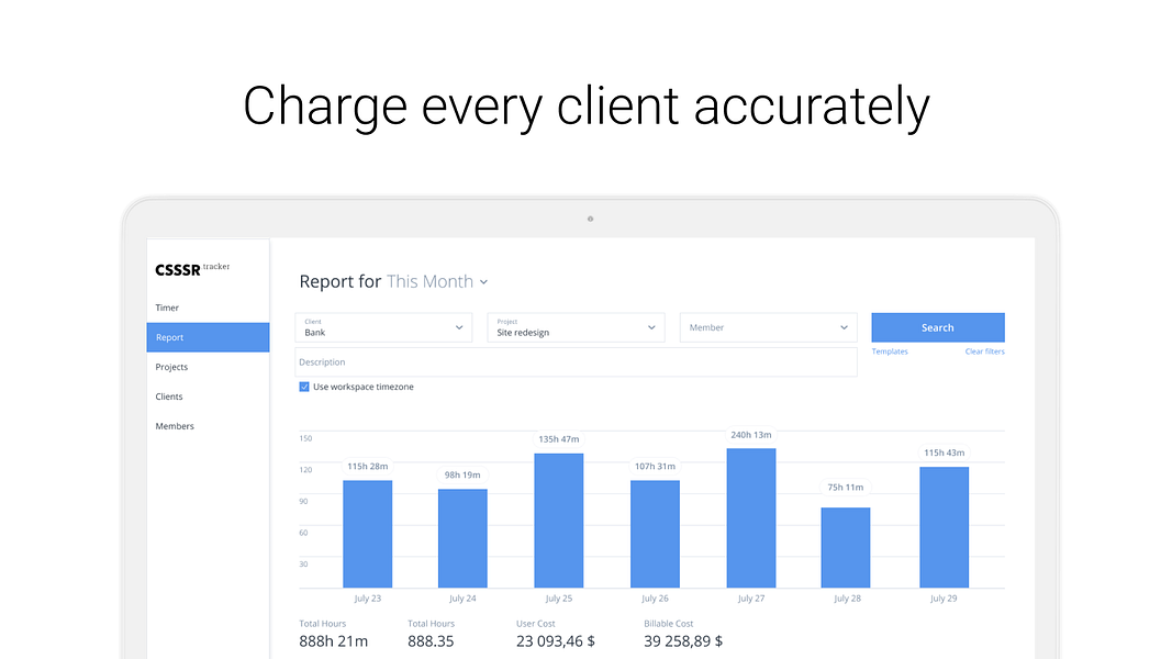 CSSSR.tracker