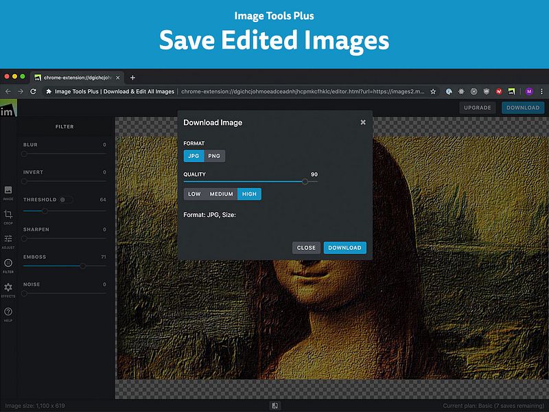 Download & Edit All Images