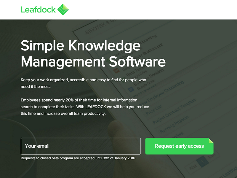 Leafdock